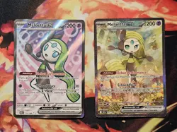 Pokemon TCG Meloetta ex 167/086 Black Bolt Holo SIR MINT 159/086 Lot PSA BGS CGC - Image 1