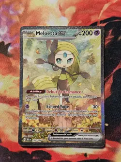 Pokemon TCG Meloetta ex 167/086 Black Bolt Holo SIR MINT 159/086 Lot PSA BGS CGC - Image 2