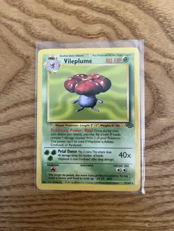 Pokemon TCG Vileplume Jungle 31/64 Regular Unlimited Rare - Image 1