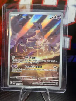 Pokemon Mesprit 204/191 Sv08: Surging Sparks Illustration Rare NM Near Mint - Image 1