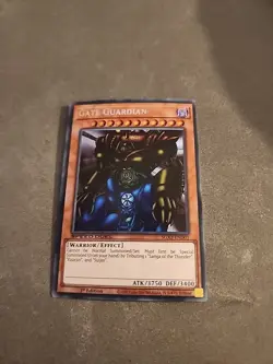 Yu-gi-oh! TCG 1x Gate Guardian (Secret Rare) SGX2-END01 x1 YUGIOH! DARK WARRIOR - Image 1