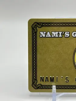 NAMI'S GOLD VIP CARD Cashino House One Piece Japanese From Japan Limited - Image 2