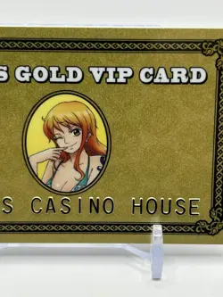 NAMI'S GOLD VIP CARD Cashino House One Piece Japanese From Japan Limited - Image 4