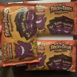 Pokemon Halloween Booster Bundle Trick Or Trade 40 Mini Packs x 3 Bags 360 Cards - Image 1