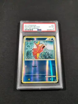 Pokemon Card Reverse Holo Magikarp 61/95 PSA 6 EX-MT Call of Legends - Image 1