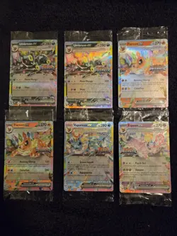Pokemon TCG Prismatic Evolutions Stamped Card Lot. With 2 Umbreons And More. - Image 1