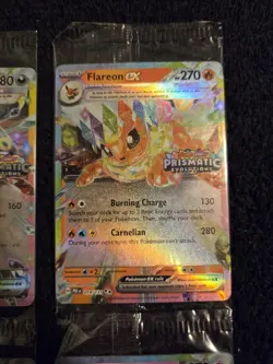 Pokemon TCG Prismatic Evolutions Stamped Card Lot. With 2 Umbreons And More. - Image 4