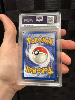 PSA 8 Pokemon Dark Dragonite TCG 1st Edition Non-Holo Card 22/82 - Image 2
