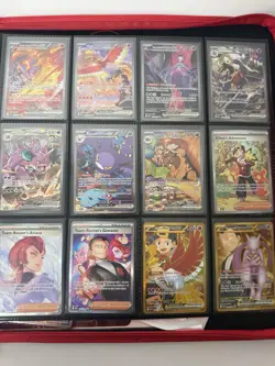 Destined Rivals Team Rocket Pokemon Master Set 12 Pocket Binder 444 TCG Cards - Image 1
