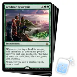 ZENDIKAR RESURGENT X4 Oath Of The Gatewatch OGW Magic MTG MINT CARD - Image 1
