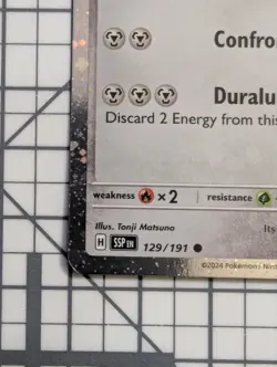 Pokemon TCG Duraludon 129/191 Surging Sparks Stamped Promo Card - Image 5