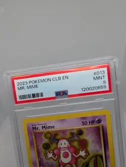 2023 POKEMON CLB-TRADING CARD GAME CLASSIC #013 MR. MIME PSA 9 MINT POKEMON - Image 3