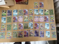 Pokemon TCG Inferno X Art Rare Bundle - 42x AR Art Rare cards - Bulk M2 - - Image 1