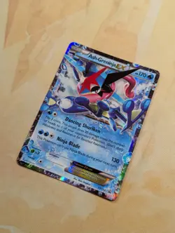 Pokemon TCG Ash-Greninja EX XY Black Star Promo XY133 Holo Card TCG Regular Size - Image 3
