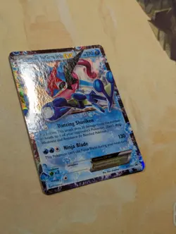 Pokemon TCG Ash-Greninja EX XY Black Star Promo XY133 Holo Card TCG Regular Size - Image 4