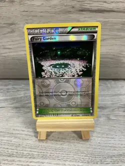 Pokemon Card Fairy Garden XY Base Set Reverse Holo 117/146 Near Mint - Image 1
