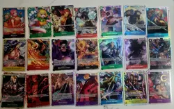 One Piece PRB02 The Best Vol. 2 LOT (675 cards) SEC, SR, R, C, DON!! English NM - Image 1