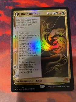 MTG Kamigawa Neon Dynasty The Kami War Showcase Foil - Image 1