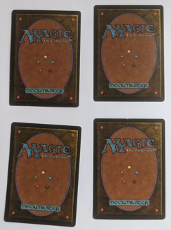 Magic MTG 4x Erhnam Djinn FBB Italian Black Border Playset www_MoxBeta_com - Image 3