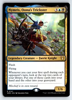 Nymris, Oona's Trickster -Commander: Wilds of Eldraine - Image 1