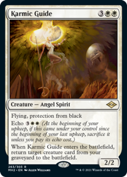 x1 Karmic Guide R MTG Modern Horizons 2 M/NM, English - Image 1