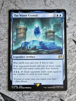 The Water Crystal - MTG - FINAL FANTASY (FIN) #85 - Image 1