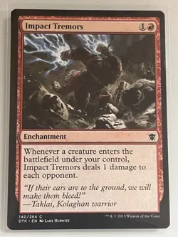 Impact Tremors The List Reprints Regular - Image 1