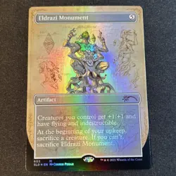 MTG Magic the Gathering Eldrazi Monument SLD 603 Foil 2021 English - Image 1