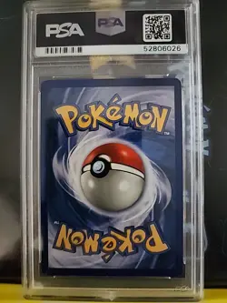 1999 Pokemon SPANISH Alakazam Holo Base Set 1st Edition PSA 8 - Image 2