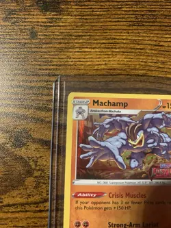 Pokemon TCG Machamp Sword & Shield SWSH243 Holo Promo Promo LP/NM - Image 2