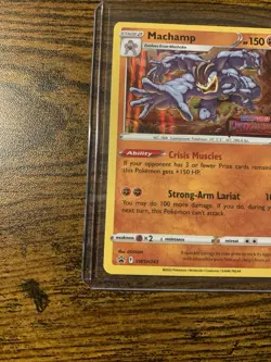 Pokemon TCG Machamp Sword & Shield SWSH243 Holo Promo Promo LP/NM - Image 5