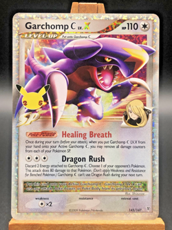 Pokemon Celebrations Garchomp C Lv. X 145/147 NM - Image 1