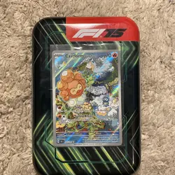 Pokemon surging sparks 195/191 Castform Sunny Form Illustration Rare NM/Mint - Image 1