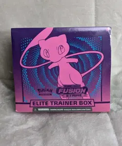 Pokemon TCG: Sword & Shield Fusion Strike Elite Trainer Box Mew Feature Set Pack - Image 1