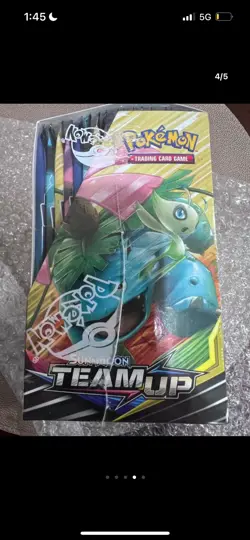 Pokemon Sun & Moon Team Up Booster Box Factory Sealed 36 Packs - Image 5