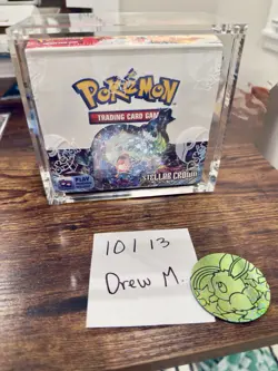 Pokemon Stellar Crown Booster Box Sealed - Image 1