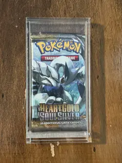 2010 Pokemon Heartgold Soulsilver Base Set NEW SEALED Booster Pack - Lugia Art - Image 1
