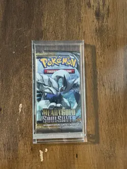 2010 Pokemon Heartgold Soulsilver Base Set NEW SEALED Booster Pack - Lugia Art - Image 3