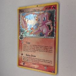 HOLO MISPRINT UPSIDE DOWN BACK MEW 3/17 POP SERIES 5 HP/DMG POKEMON - Image 5
