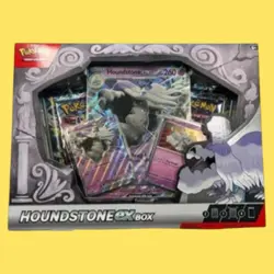 Pokemon TCG: Houndstone ex Collection Box - 4 Booster Packs Factory Sealed - Image 1