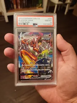 Pokemon Blaziken VMAX cs3bC CHINESE Hyper Rare Alt Art #159 PSA 10 US Seller - Image 1