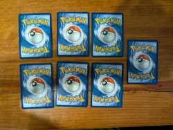 Pokemon Black Bolt White Flare Poke Ball Lot of 7 NM+ - Image 2
