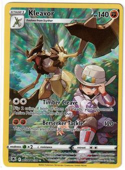 Pokemon TCG Kleavor Sword & Shield - Astral Radiance TG08/TG30 Holo Rare NM - Image 1