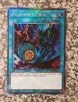 Yugioh RA03-EN051 Polymerization PSR 1st Edition MINT - Image 1