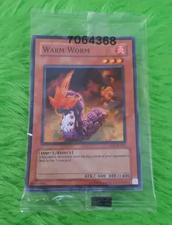 Yu-Gi-Oh! WARM WORM/WORM BAIT/REGRETFUL REBIRTH PACK TF04 EN001/002/003 SEALED - Image 1