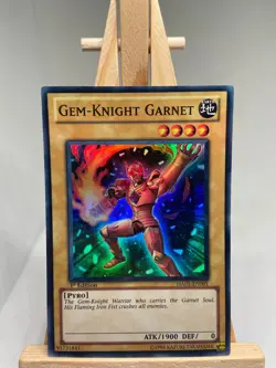Gem-Knight Garnet - Super Rare 1st Edition HA05-EN001 - LP - YuGiOh - Image 1