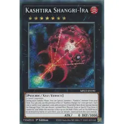 Kashtira Shangri-Ira Yu-Gi-Oh! MP23-EN190 1st Secret Rare - Image 1
