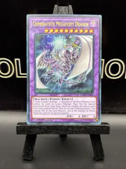 YuGiOh! Chimeratech Megafleet Dragon Legendary Dragon Decks LEDD-ENB00 1st Holo - Image 2