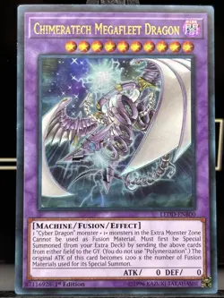 YuGiOh! Chimeratech Megafleet Dragon Legendary Dragon Decks LEDD-ENB00 1st Holo - Image 3