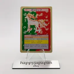 Pokemon Cards Bandai Topsun Rapidash No.078 Green Back 1995 VG Japanese g257 - Image 1